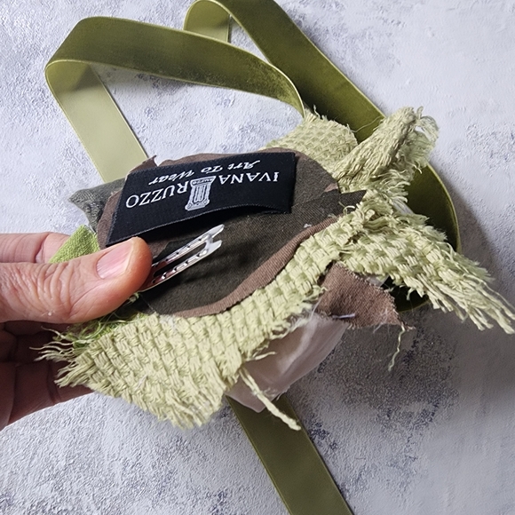 Designer Concept Accessories Upcycled Avangard Tie Vintage Rose Magnolia Peony - Picture 7 of 13